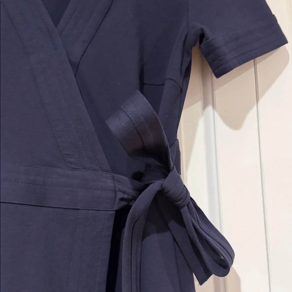 Boden‎ Mira ponte wrap Navy Wrap 6P - Picture 3 of 6